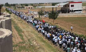 AK Parti Milletvekili Halil Yıldız'ın ağabeyi son yolculuğuna uğurlandı