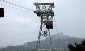 Karadeniz'in en uzun mesafeli teleferiği hizmete açıldı