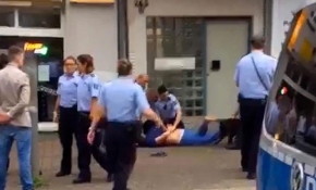 Almanya'da bir Türk'e polis köpeği saldırdı