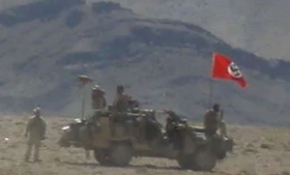 Avustralyalı askerlerin Nazi bayrağı skandalı