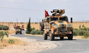 TSK Münbiç'te ikinci devriye görevine başladı