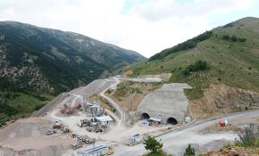 Giresun Eğribel Tüneli'nde çıkışa 140 metre kaldı