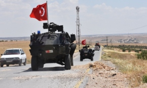 TSK Münbiç'te üçüncü devriye görevini tamamladı