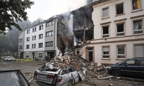 Almanya'da patlama: 25 yaralı