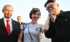 Kim ve Putin’in benzerleri Dünya Kupası'nda ilgi çekti