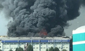 İstanbul Hadımköy'de yangın