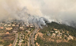 ABD'de orman yangınları giderek büyüyor