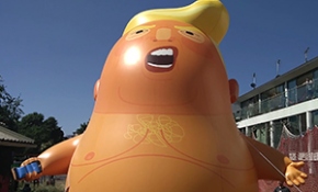 Dev Trump balonu uçuş izni aldı