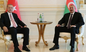 Cumhurbaşkanı Erdoğan, Aliyev ile bir araya geldi