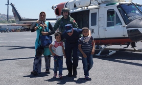 Boğaz Adası'nda mahsur kalan 18 göçmen kurtarıldı