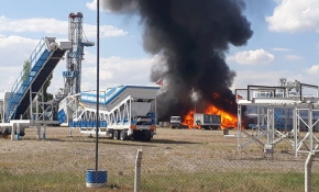 Ankara Gölbaşı'nda fabrikada yangın