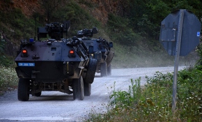 Gümüşhane Kürtün'de PKK’lı teröristlerle sıcak temas kamerada