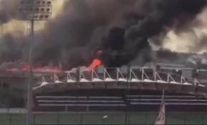 Zeytunburnu'nda büyük yangın