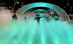 İstanbul'da 'Sis Parkı' açıldı