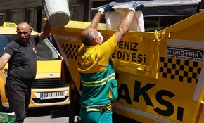 Akdeniz Belediyesi'nden 'Çöp Taksi' uygulaması