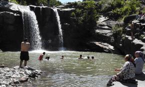 Ordu'da Çiseli Şelalesi'ne yoğun ilgi