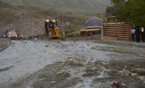 Ağrı'da sağanak yağış etkili oldu