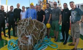 Koyun Adaları Deniz Savaşı'nın kalıntıları bulundu