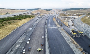 Bakan Turhan Kuzey Marmara Otoyolu inşaatını inceledi