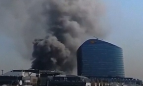 Paris'te elektrik trafosunda yangın çıktı