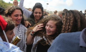 Filistinli cesur kız Temimi serbest bırakıldı