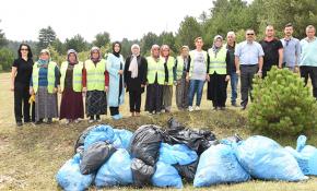 "Kastamonu'muzu Temizliyoruz" projesi ile 30 ton çöp topladılar