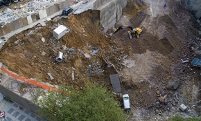 İstanbul Ümraniye'de istinat duvarı çöktü