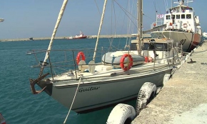 Rodos'a kaçmaya çalışan FETÖ'cüleri taşıyan tekne görüntülendi