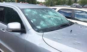 ABD'de ceviz büyüklüğünde dolu yağdı: 14 yaralı