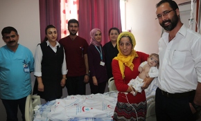 Kalp damarları ters doğan Berkant bebek sağlığına kavuştu