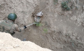 Van'da PKK'nın toprağa gömülü tuzağı önlendi