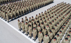 Zırhlı Birlikler'de yemin töreni