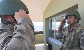 "Sınır Kartalları" bayrama görev başında girdi