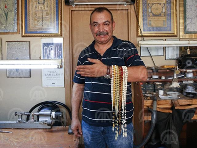 Tespih ustalığına uzanan 33 yıllık tecrübe