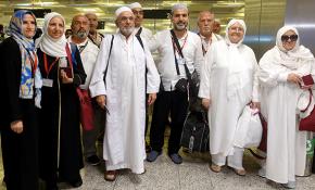 İlk hacı kafilesi yurda döndü