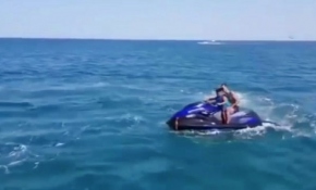 Rusya'da baba ve oğlunun bindiği jet-ski patladı