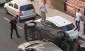 İspanya'da kaza yapan araba hırsızları yakalandı