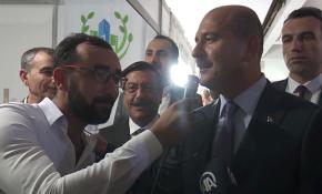 İçişleri Bakanı Süleyman Soylu türkü söyledi