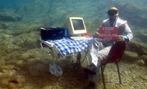 Günlük hayatı mavi suların derinliklerine taşıdılar