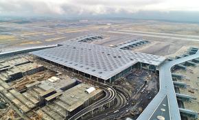 İstanbul Yeni Havalimanı havadan görüntülendi