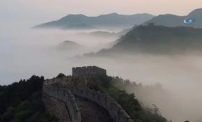 Çin Seddi’nin şafak vakti muhteşem görüntüsü