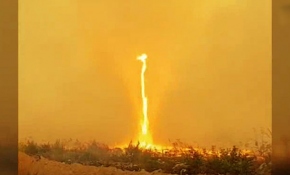 Kanada'da "alev hortumu" paniğe neden oldu