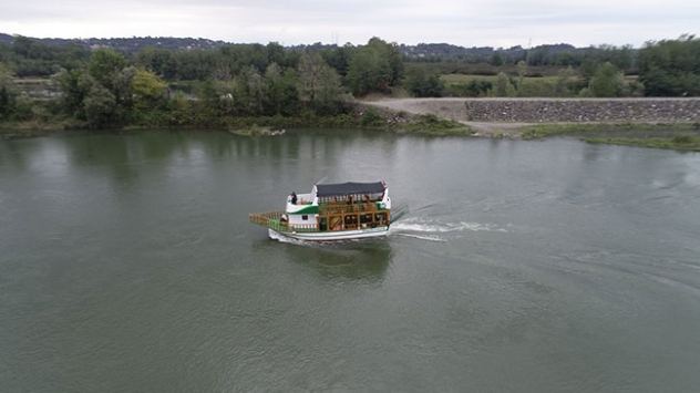 Yeşilırmak'ta 70 yıl sonra tekne gezileri başladı