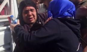 Suriyeli kadın 4 yıl önce Türkiye'ye göç eden ailesine kavuştu