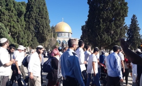 Binden fazla fanatik Yahudi’den Mescid-i Aksa’ya baskın