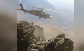 TSK tahliye operasyonunun görüntülerini paylaştı