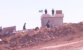 El Bab Deir Tepesi'ndeki ÖSO karargahı ilk kez görüntülendi