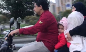 4 kişilik tehlikeli yolculuk kamerada