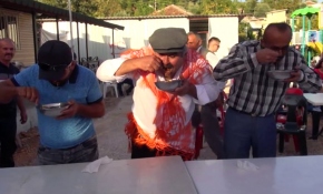 Bir kilo balı 40 saniyede yedi