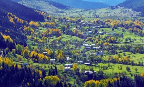 Artvin Karçal Dağları'nda sonbahar güzelliği